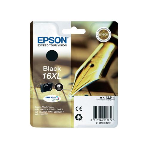 Epson Epson 16XL (C13T16314012) ink black 500 pages (original)