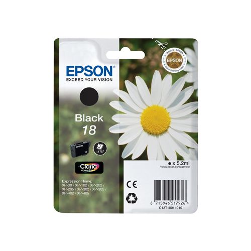 Epson Epson 18 (C13T18014010) ink black 175 pages (original)