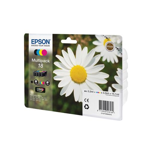 Epson Epson 18 (C13T18064010) multipack c/m/y/bk 175p (original)