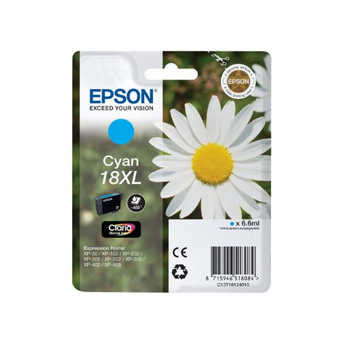 Epson Epson 18XL (C13T18124012) ink cyan 450 pages (original)