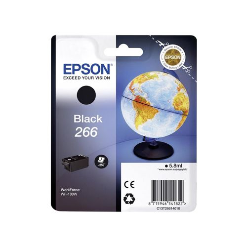 Epson Epson 266 (C13T26614010) ink black 250 pages (original)