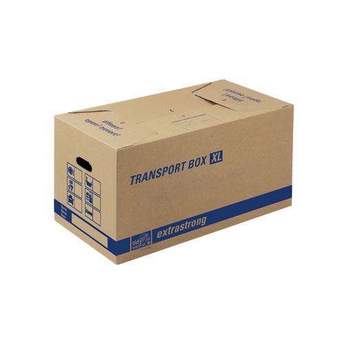 Tidypac verzenddoos, ft 68 x 35 x 35,5 cm, bruin — levering per 10