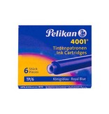 Pelikan Pelikan inktpatronen 4001 koningsblauw