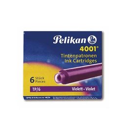 Pelikan Inktpatroon 4001 Paars 6X [1st]