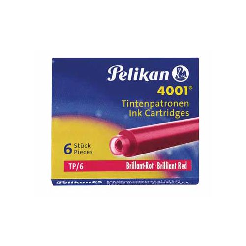 Pelikan Pelikan inktpatronen 4001 rood