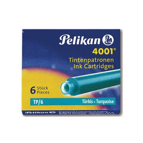 Pelikan Pelikan inktpatronen 4001 turkoois