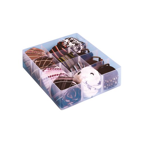 Really Useful Box Really Useful Box, office divider met 12 vakjes, transparant