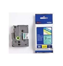 Brother Brother Tape Tze 9Mm Zw/Groen [1st]
