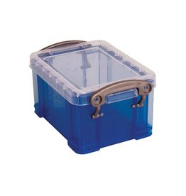 Really Useful Box Rub 033L Trans Bl Met Karton [1st]