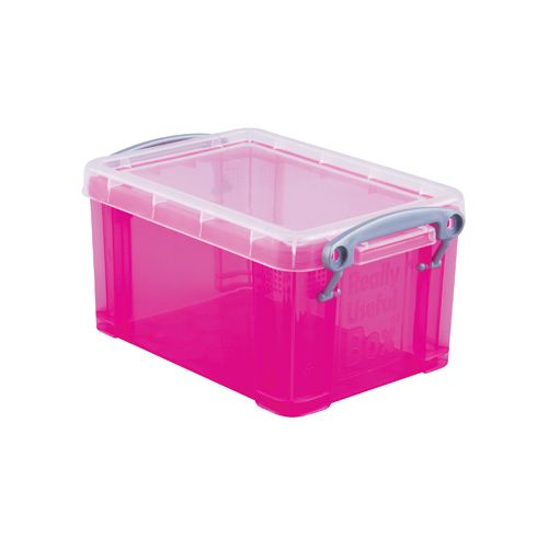 Really Useful Box Really Useful Box 0,7 liter, transparant helroze