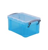 Really Useful Box Really Useful Box 0,7 liter, transparant helblauw