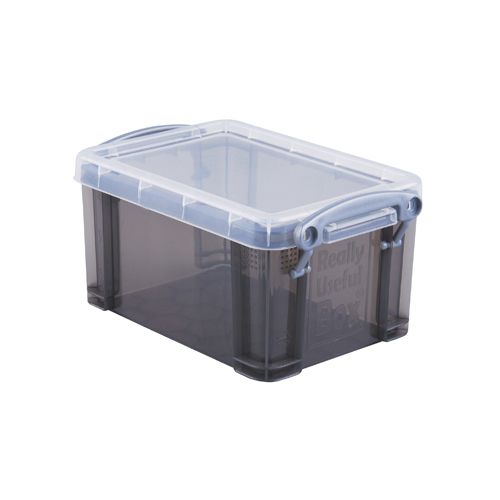 Really Useful Box Really Useful Box 0,7 liter, transparant smoke