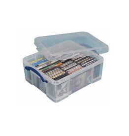 Really Useful Box Really Useful Box opbergdoos 18 liter, transparant
