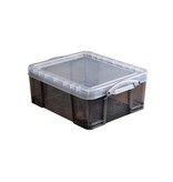 Really Useful Box Really Useful Box opbergdoos18 liter, transparant gerookt