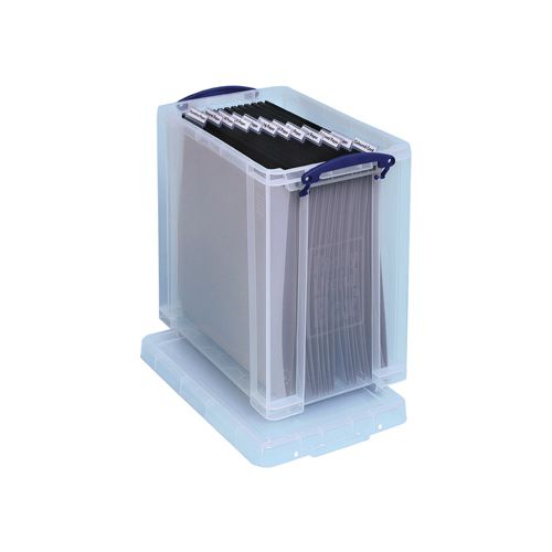 Really Useful Box Really Useful Box opbergdoos 25 liter, transparant