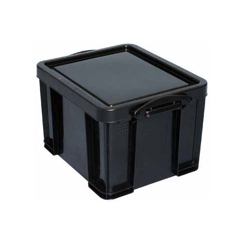 Really Useful Box Really Useful Box 35 liter, zwart, gerecycleerd [6st]