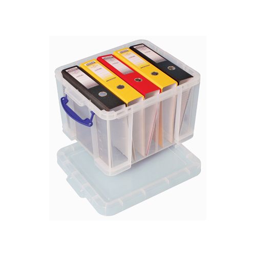 Really Useful Box Really Useful Box opbergdoos35 liter, transparant