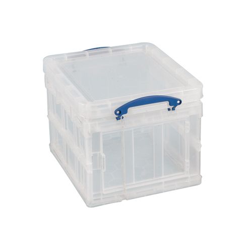 Really Useful Box Really Useful Box 35 liter opvouwbaar, transparant