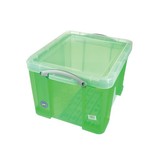 Really Useful Box Really Useful Box 35 liter, transparant groen [6st]