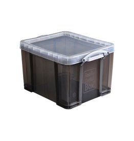 Really Useful Box Rub 35L Transparant Smoke [6st]