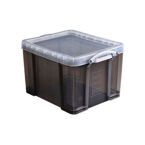 Really Useful Box Really Useful Box opbergdoos 35 liter, transparant gerookt