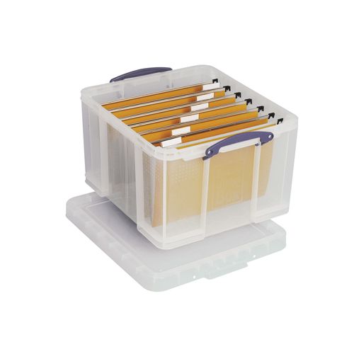 Really Useful Box Really Useful Box opbergdoos 42 liter, transparant