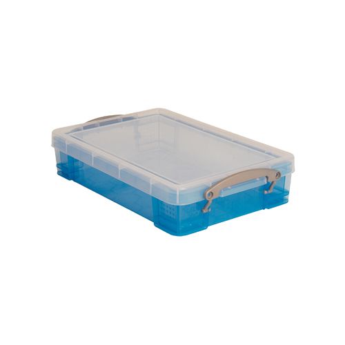 Really Useful Box Really Useful Box opbergdoos 4 liter, transparant blauw