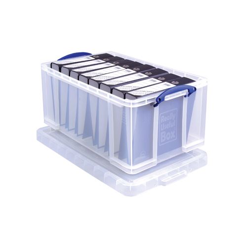 Really Useful Box Really Useful Box opbergdoos 64 liter, transparant