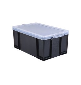 Really Useful Box Really Useful Box opbergdoos 64 liter, transparant gerookt