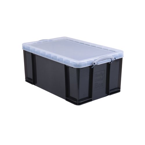 Really Useful Box Really Useful Box opbergdoos 64 liter, transparant gerookt