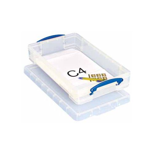 Really Useful Box Really Useful Box opbergdoos 6 liter, transparant