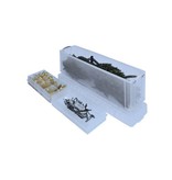 Really Useful Box Really Useful Box opbergdoos 77 liter met 2 dividers, transparant