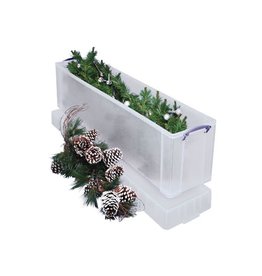 Really Useful Box Really Useful Box opbergdoos 77 liter, transparant