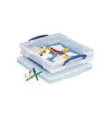 Really Useful Box Really Useful Box 7 liter met divider, transparant