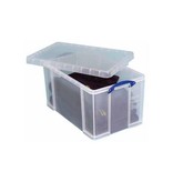 Really Useful Box Really Useful Box opbergdoos 84 liter, transparant