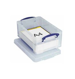 Really Useful Box Rub 9L Transparant [1st]