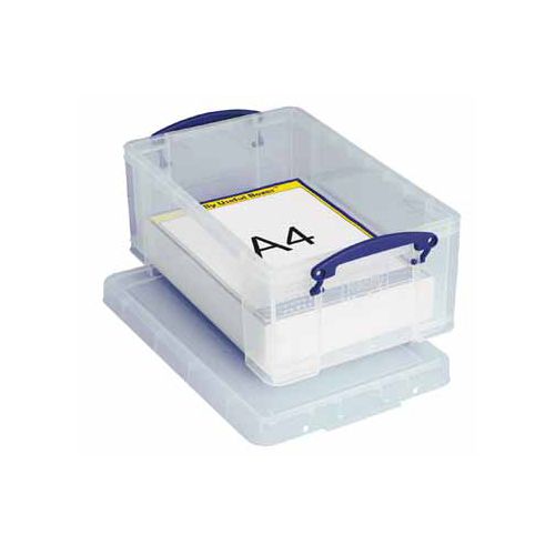 Really Useful Box Really Useful Box opbergdoos 9 liter, transparant