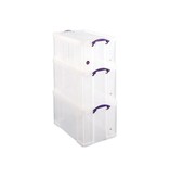 Really Useful Box Really Useful Box, actiepakket: 2 x 84 liter + 1 x 64 liter, transparant