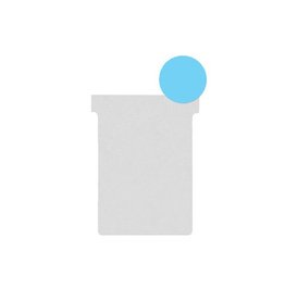 Nobo Nobo T-planbordkaarten index 2, 85 x 60 mm, lichtblauw