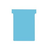 Nobo Nobo T-kaarten index 3, ft 120 x 92 mm, lichtblauw, pak met 100 stuks
