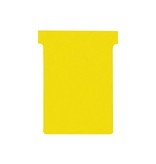 Nobo Nobo T-planbordkaarten index 3, ft 120 x 92 mm, geel