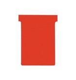 Nobo Nobo T-planbordkaarten index 3, ft 120 x 92 mm, rood