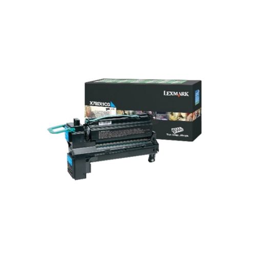 Lexmark Lexmark X792X1CG toner cyan 20000 pages return (original)