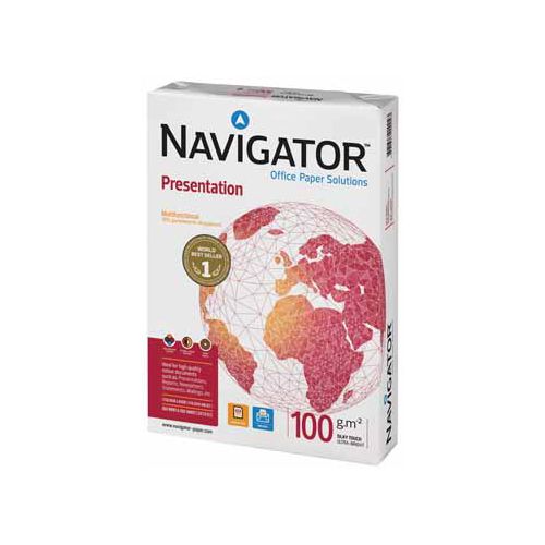 Navigator Navigator Presentation presentatiepapier ft A4, 100 g, pak van 500 vel