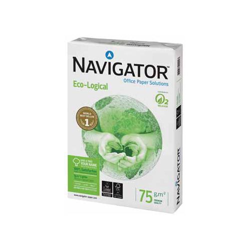 Navigator Navigator Eco-Logical printpapier ft A4, 75 g, pak van 500 vel