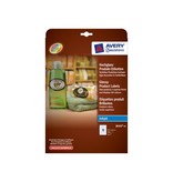 Avery Avery J8102-10 productetiketten ft 63,5 x 42,3 mm, gecoat, 180 etiketten, wit