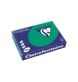 Clairefontaine Papier Clairefontaine Trophée Intens A4,, 160g, 250vel, dennengroen