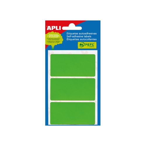 Apli Apli gekleurde etiketten in etui groen (2074)