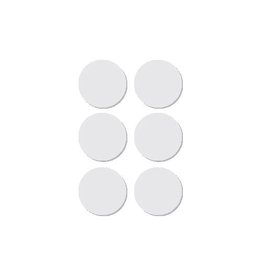 Apli Apli ronde etiketten in etui diameter 32 mm, wit, 36 stuks, 6 per blad (2665)
