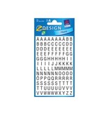 Avery Zweckform Avery Etiketten cijfers en letters A-Z, 120st, zwart op wit